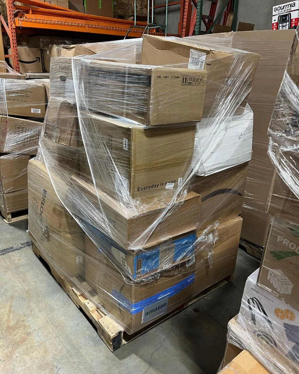 Amazon medium pallets-Warehouse Pallet Liquidators