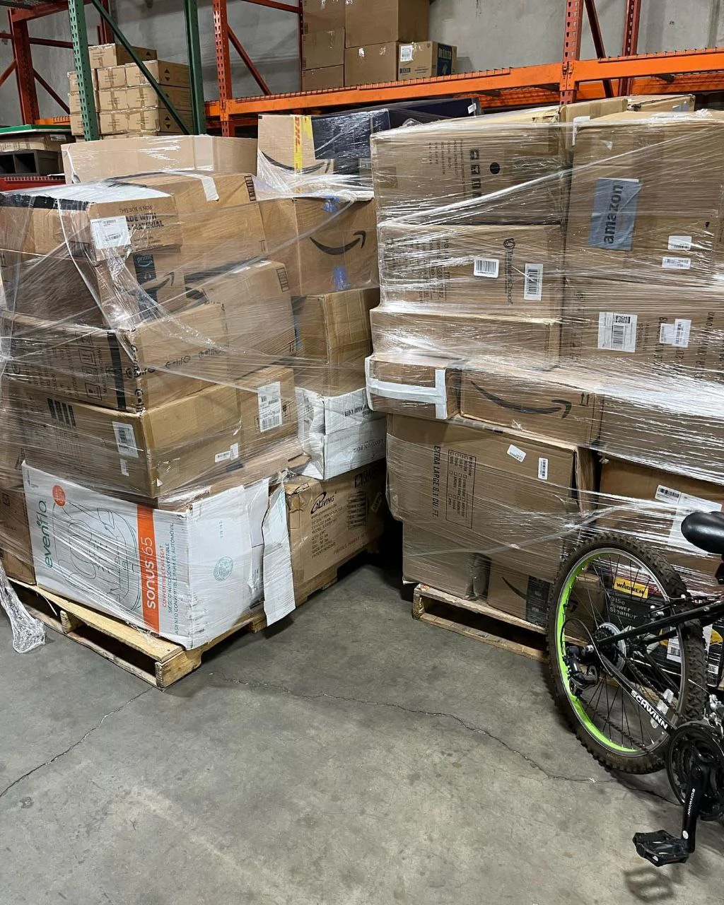 Amazon medium pallets-Warehouse Pallet Liquidators