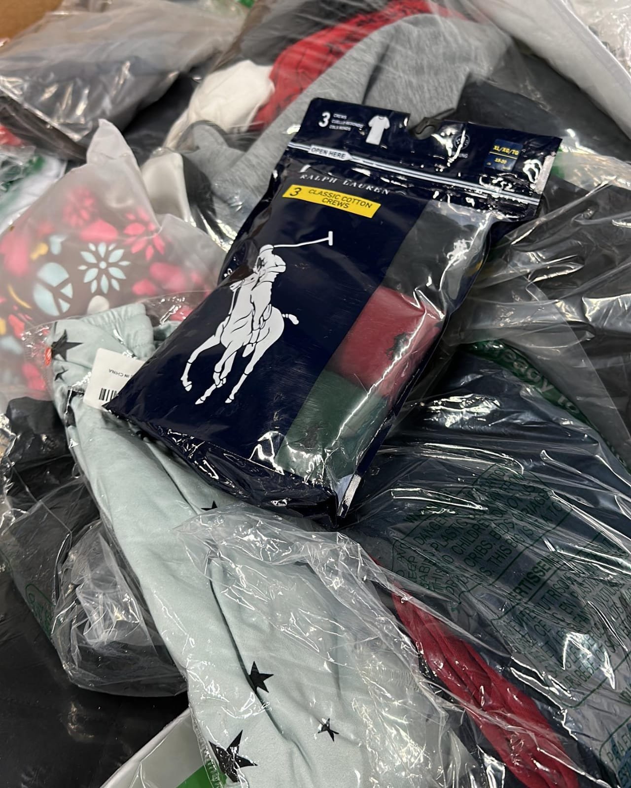 Wholesale Clothing liquidatoin Pallets