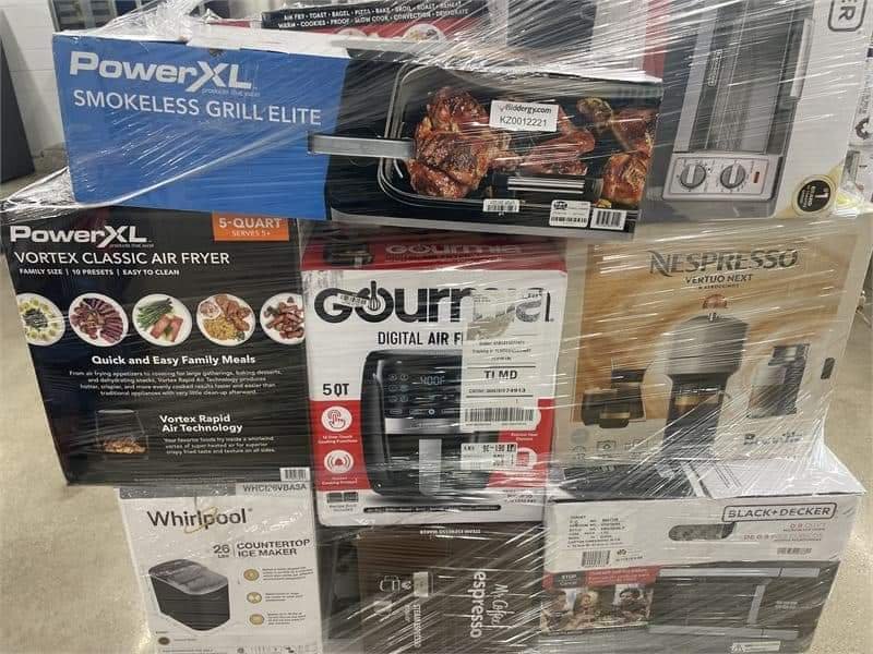 Bulk Kitchen Appliance Liquidation Pallets